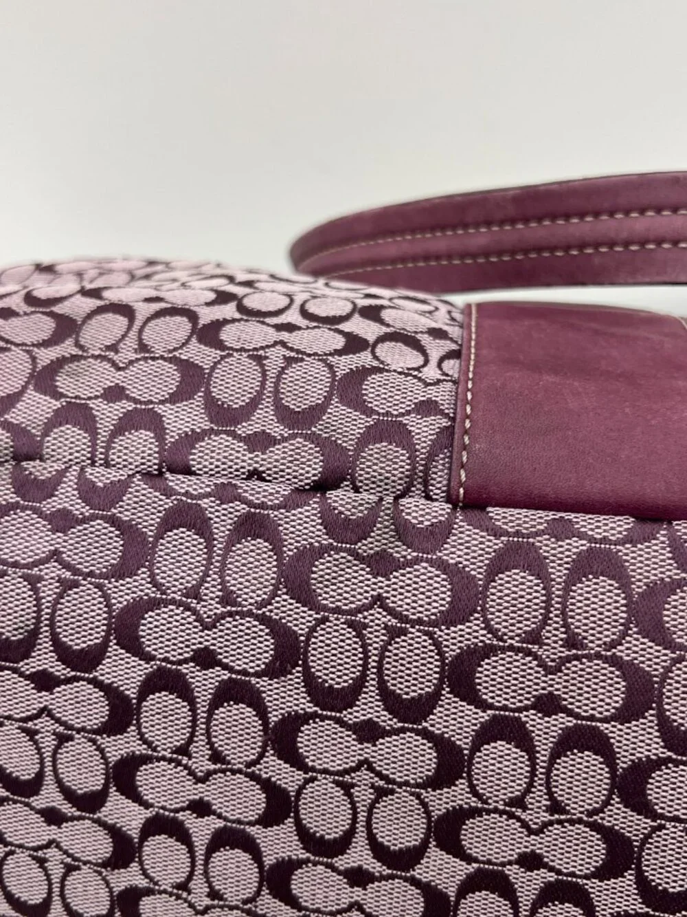 Coach purple voyager